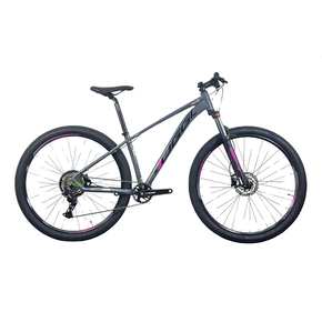 BICICLETA 29 OGGI FLOAT SPORT 21V Cinza / Rosa / Azul-15 Cinza / Rosa