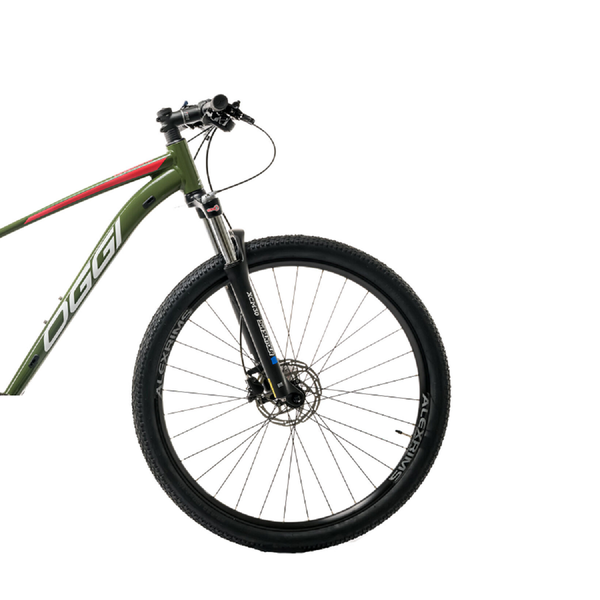 Bicicleta Oggi Big Wheel 7.1 10v Cues 2026 Cinza / Verde