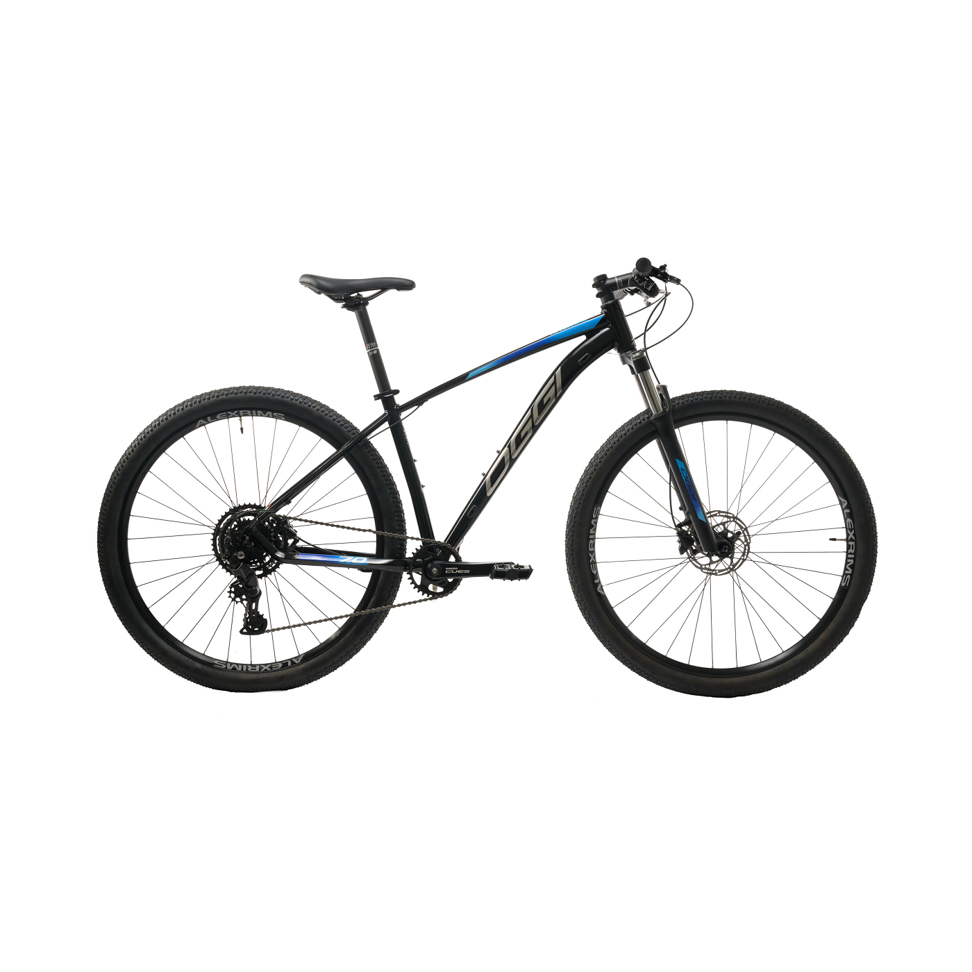 Bicicleta Oggi Big Wheel 7.0 9v Cues 2026 Preto / Azul 17 Preto / Azul