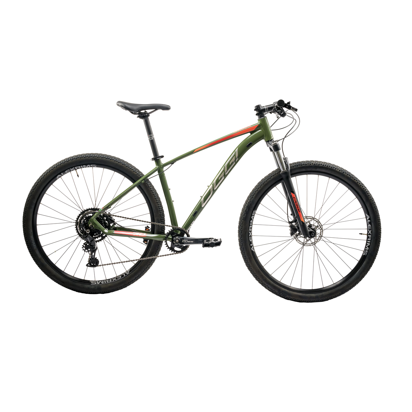 Bicicleta Oggi Big Wheel 7.0 9v Cues 2026 Verde / Larenja 15 Verde