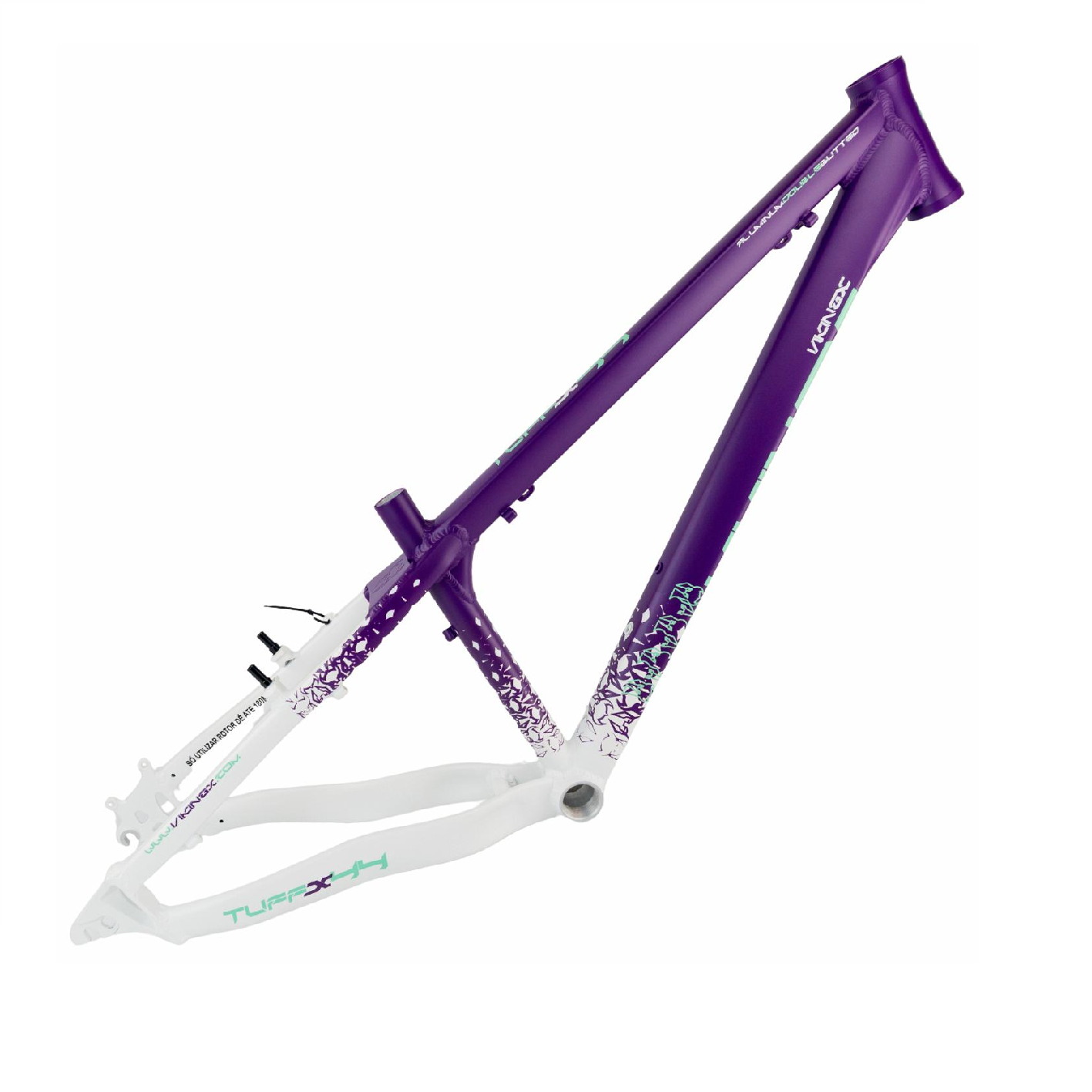 jrmgラルフchiefkeefflexwitme yokosquad Quadro Vikingx26 DIRT J.TUFF X-44 Aluminio - Roxo / Branco
