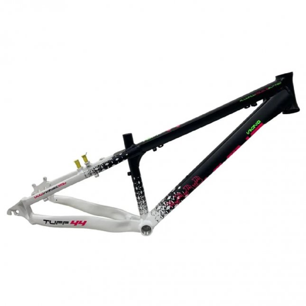 Quadro Vikingx26 DIRT J.TUFF X-44 Aluminio - Preto / Branco