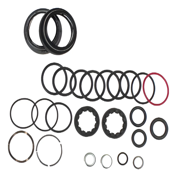 V.A「Shock Treatment」HARD ROCK Kit Reparo Suspensão Rock Shox 00.4315.032.648 - Preto